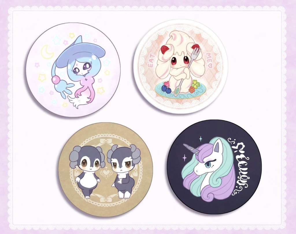 【ポケモン】44mm缶バッジ