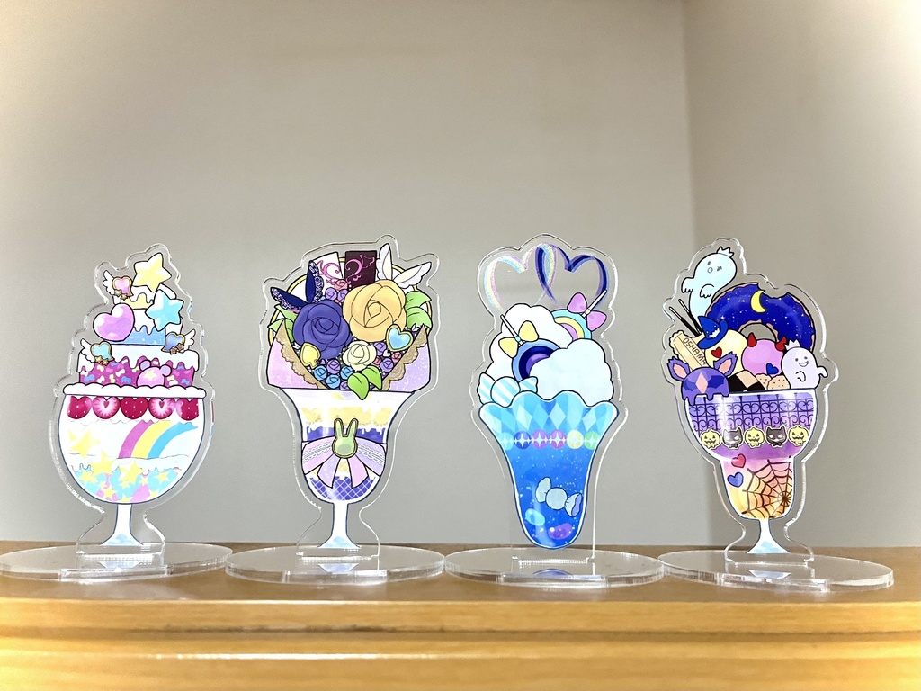 【プリチャン】パフェ風アクスタ