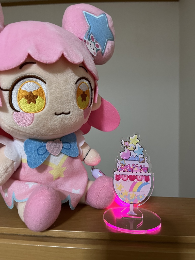 【プリチャン】パフェ風アクスタ