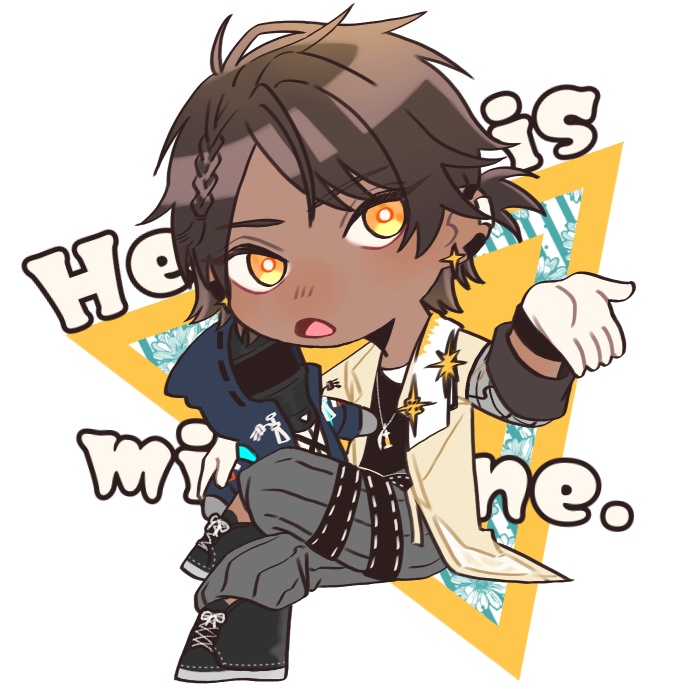 棘博アクリルキーホルダー