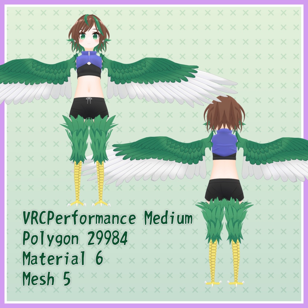 オリジナル3Dモデル『エレキュレル』 Ver1.0.0