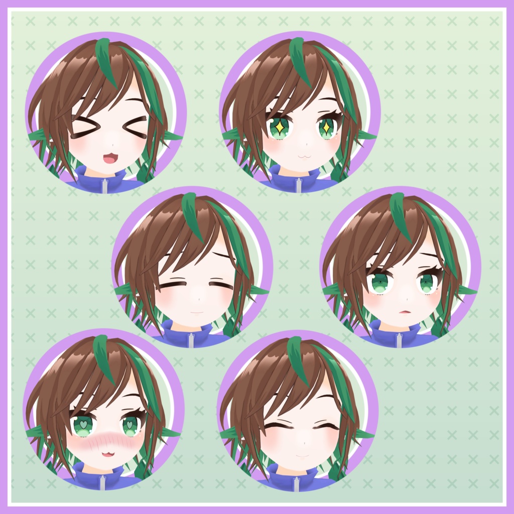 オリジナル3Dモデル『エレキュレル』 Ver1.0.0