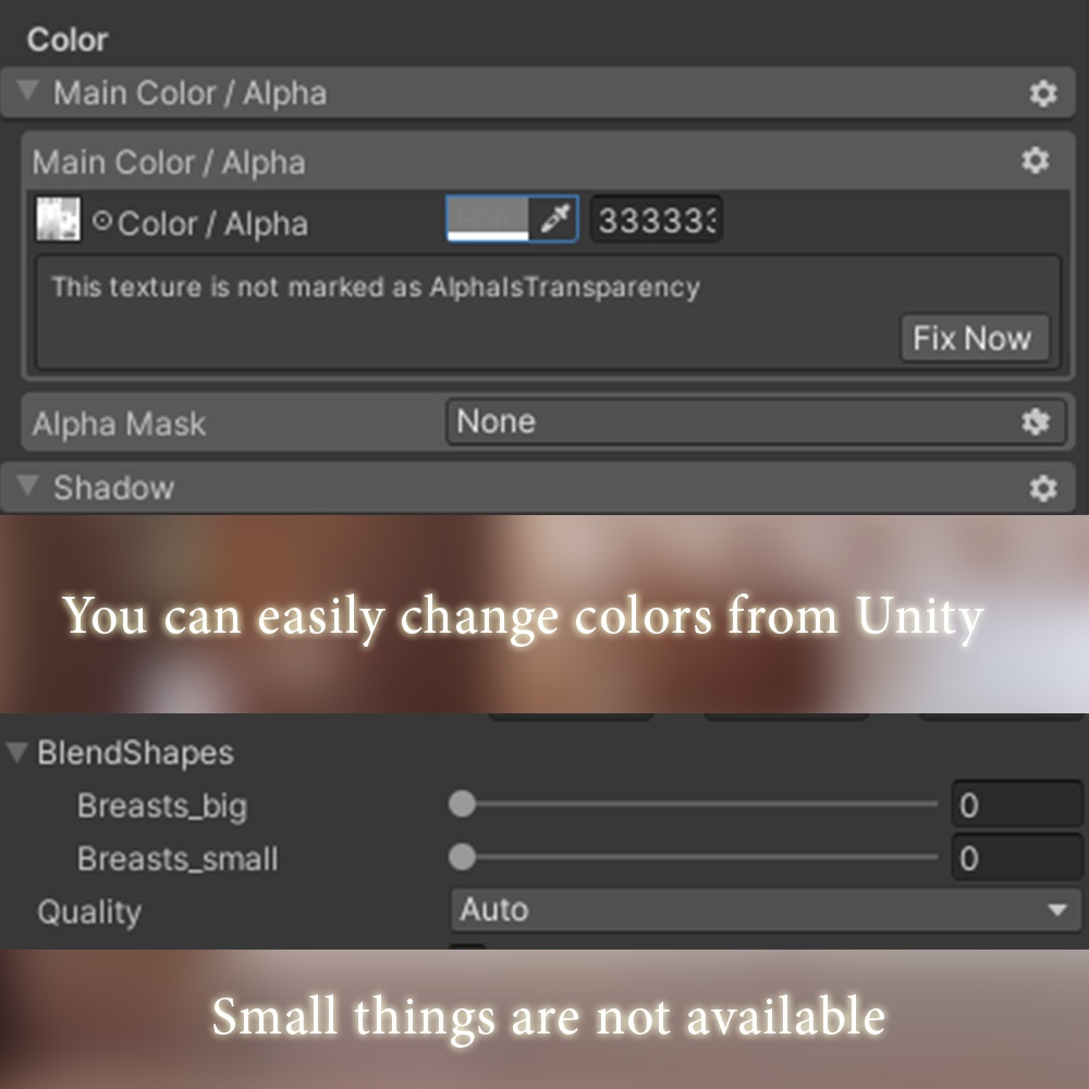 【VRC想定】V_SWIMSUIT / FOR_MOE