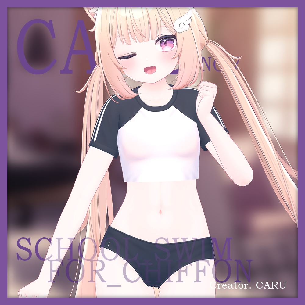 school swimsuit_CHIFFON