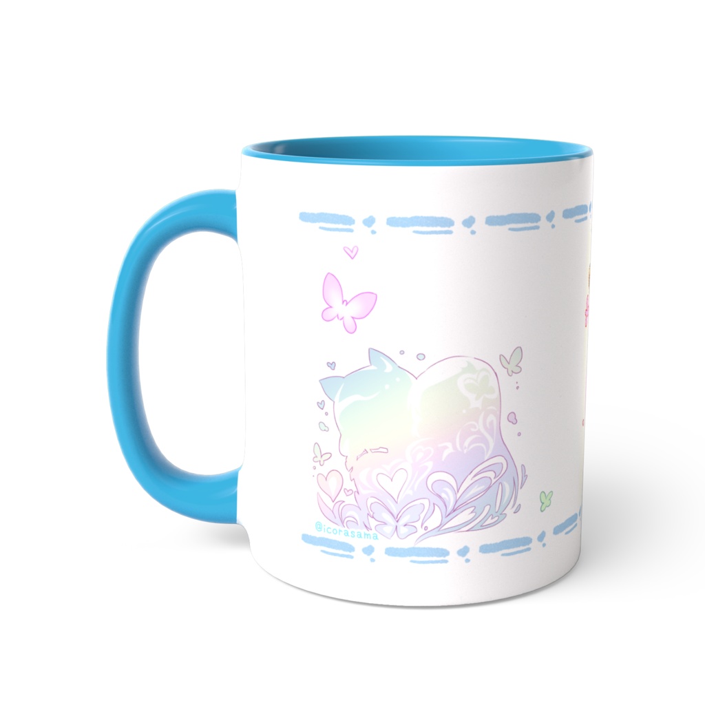 腐れ縁ツートンカラーマグ