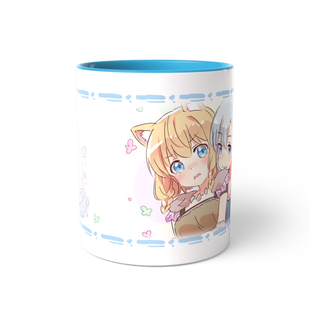 腐れ縁ツートンカラーマグ