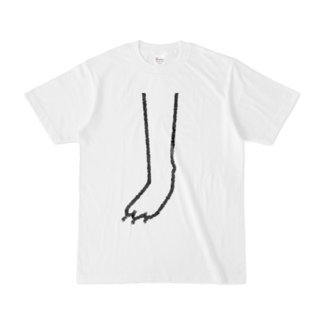 犬の足Tシャツ