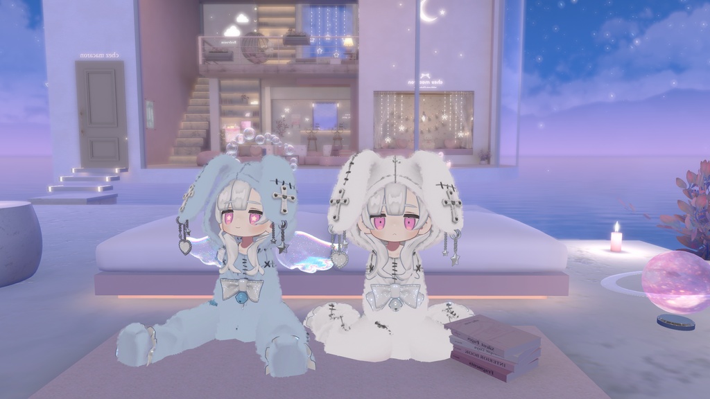 【複数アバター対応】病みかわ着ぐるみうさぎ🐰【VRChat想定】
