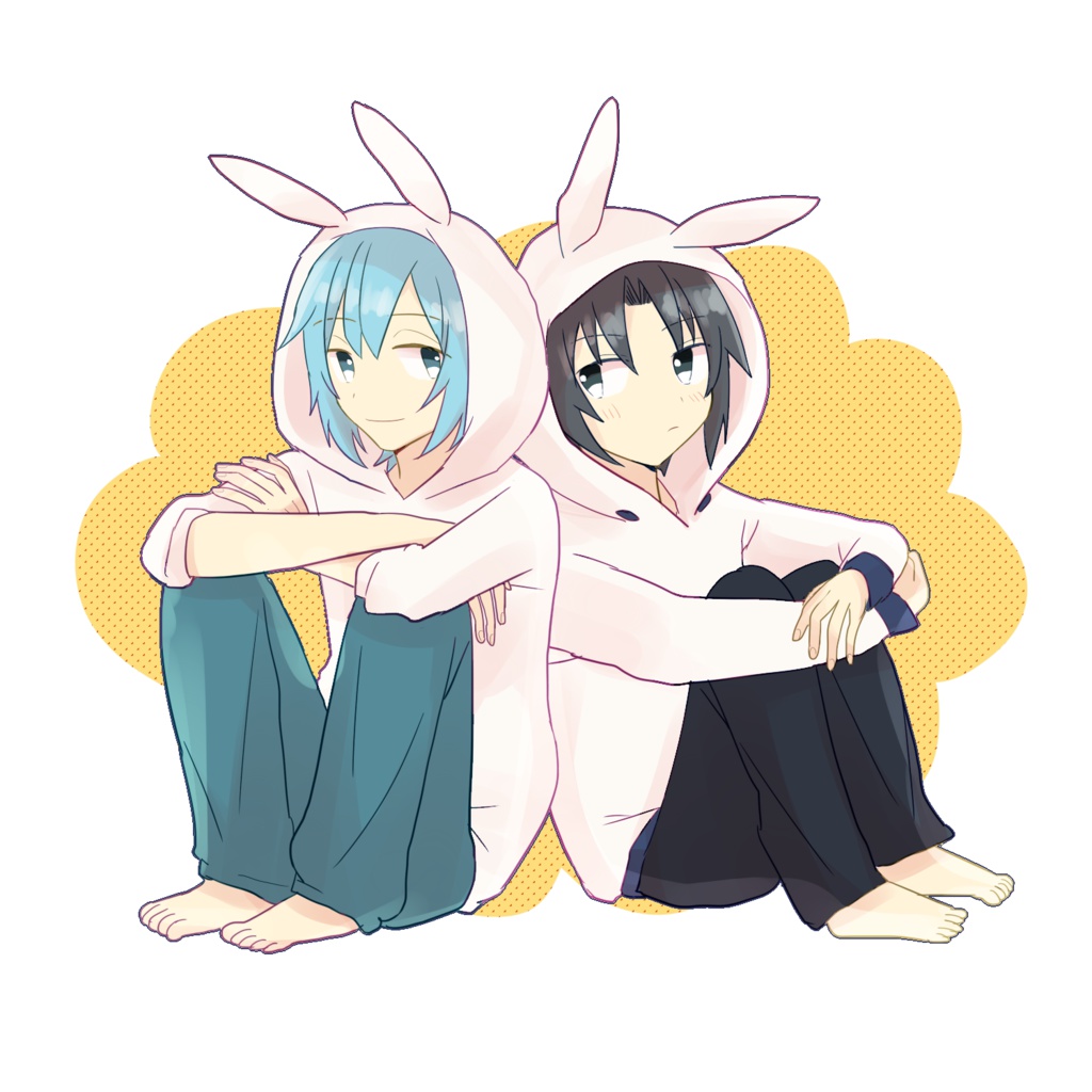 うさみみたまいおアクリルキーホルダー