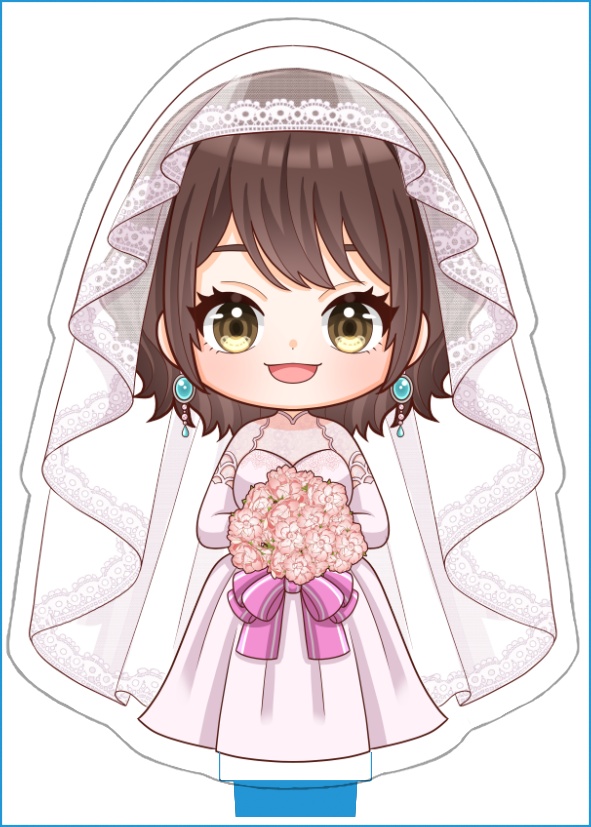 看ノルミ卒業グッズ~ジューンブライド~