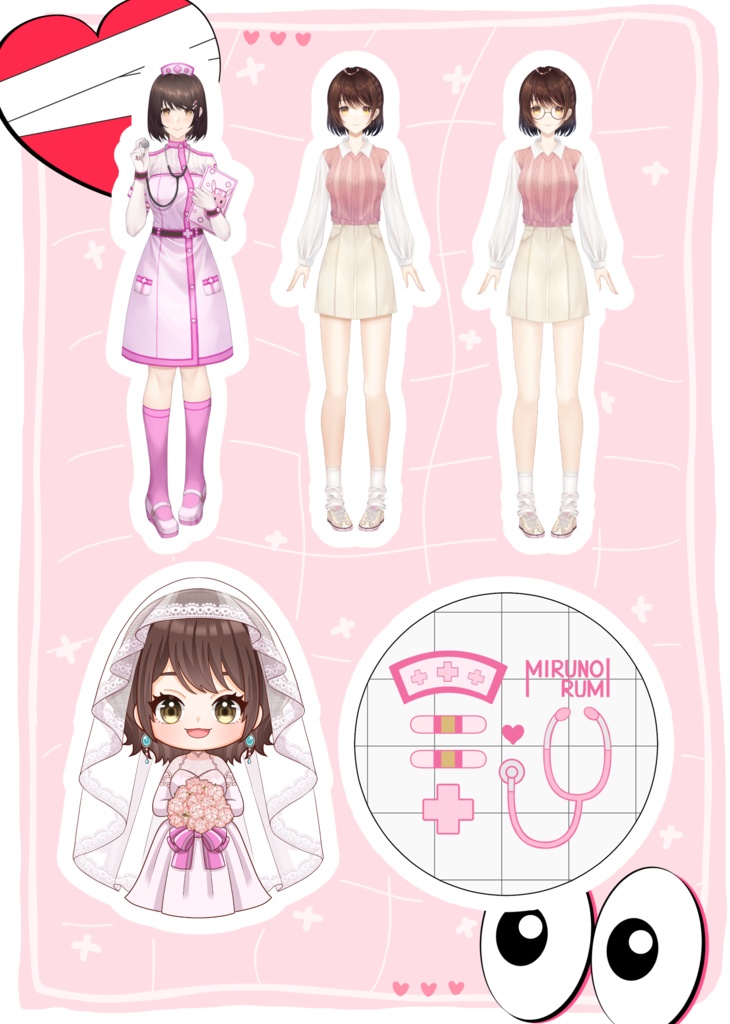 看ノルミ卒業グッズ~ジューンブライド~