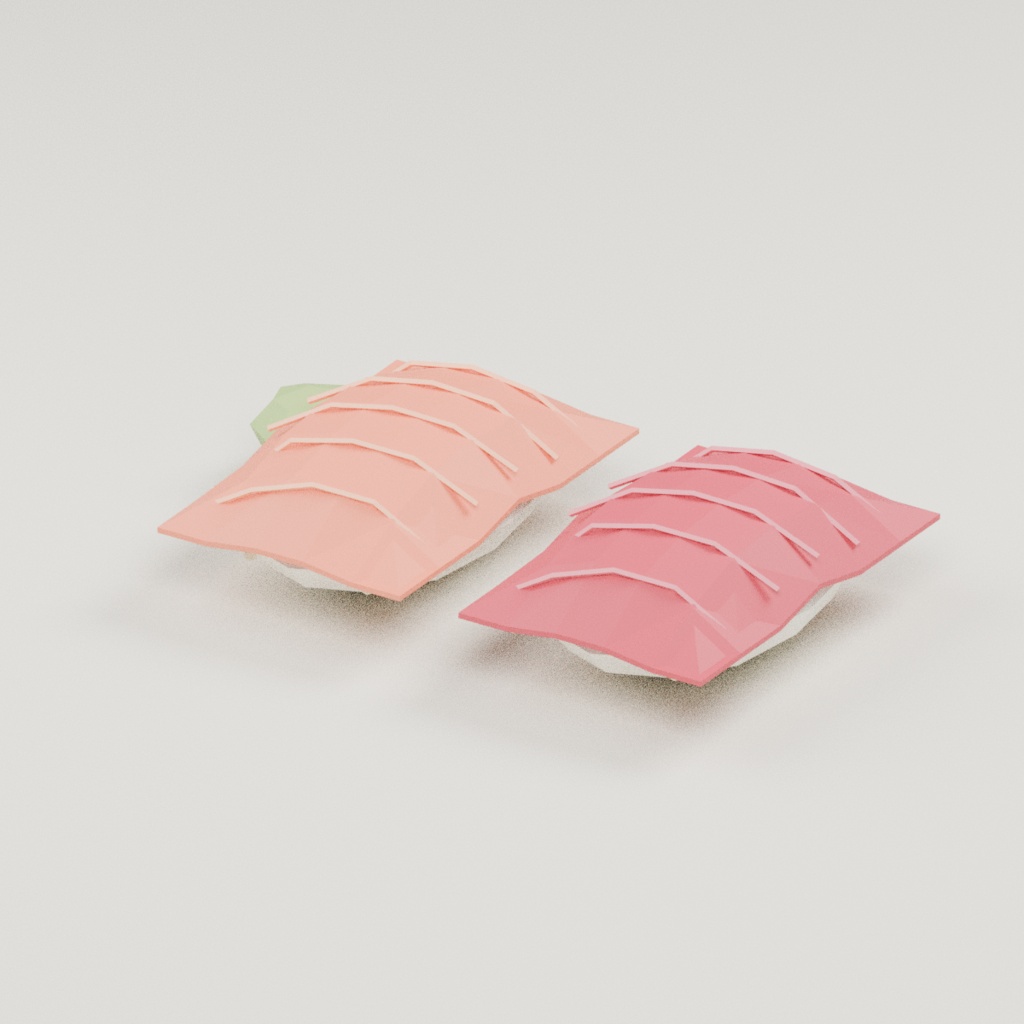 【ローポリ3Dモデル20点】手持ちドリンク・フード20種セット Everyday Bites|BLEND・FBX・GLB同梱