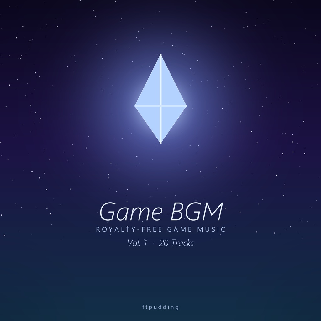 ゲームBGM Vol.1 — ロイヤリティフリーRPG・インディーゲーム音楽（20曲）