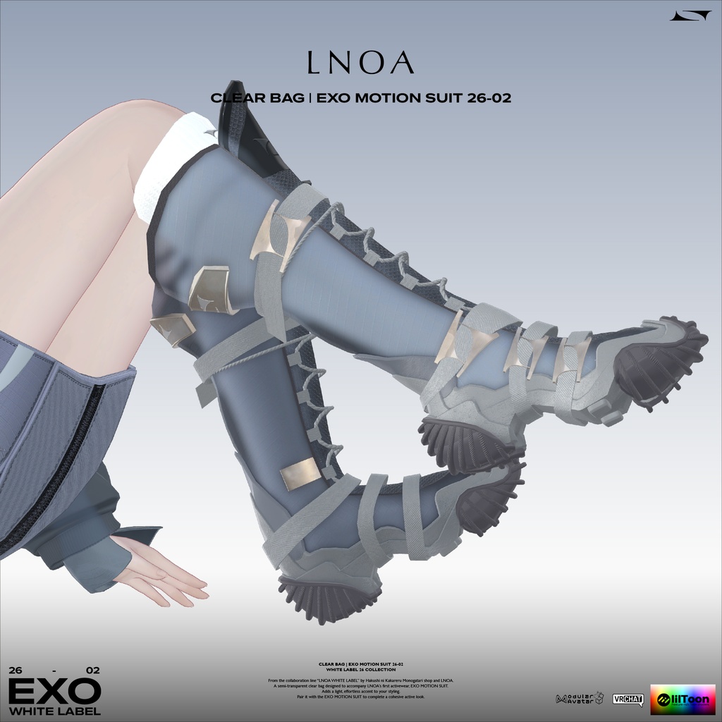 【3D衣装】EXO MOTION SUIT 26-02 WHITE LABEL 26 COLLECTION