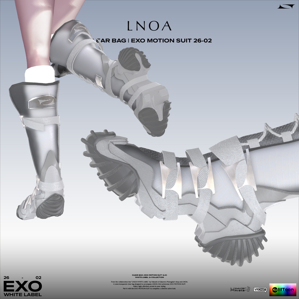 【3D衣装】EXO MOTION SUIT 26-02 WHITE LABEL 26 COLLECTION