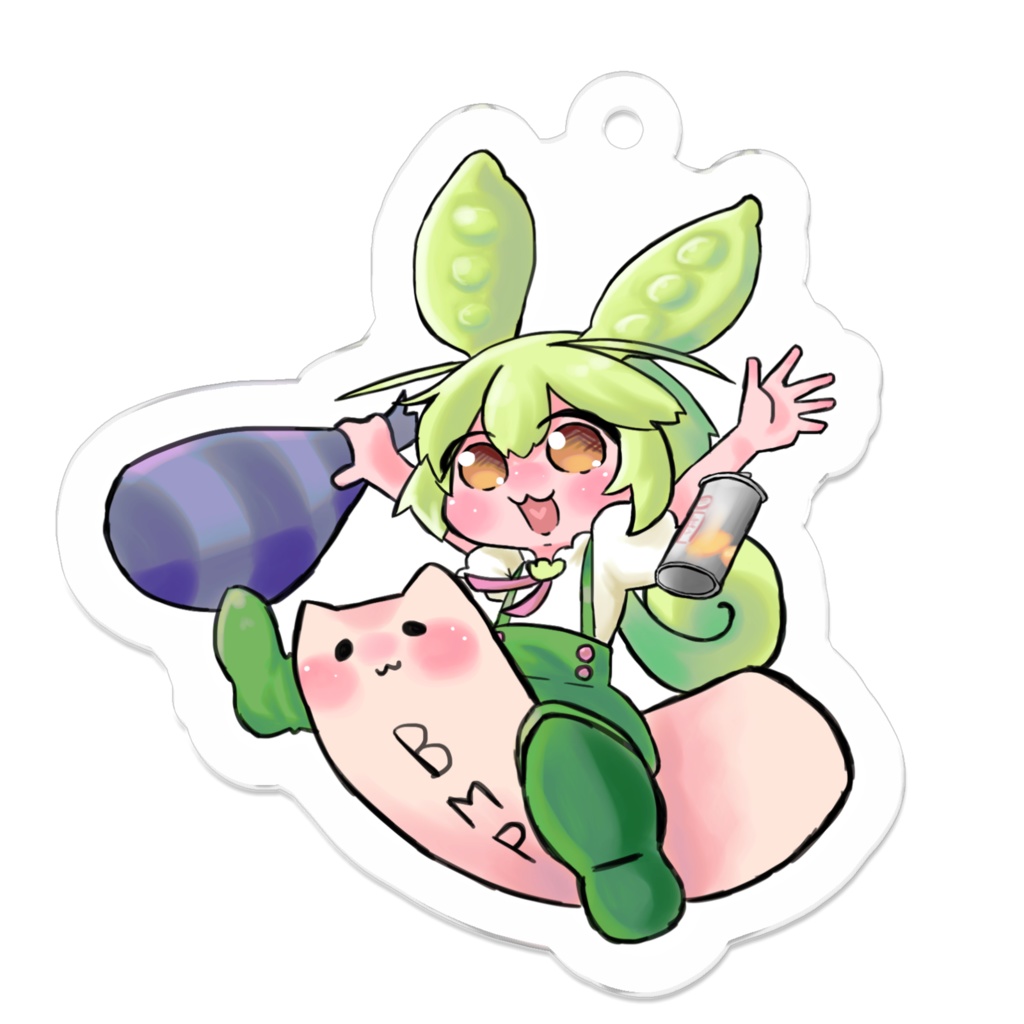 【アクキー】ハピバ記念ずんだもん