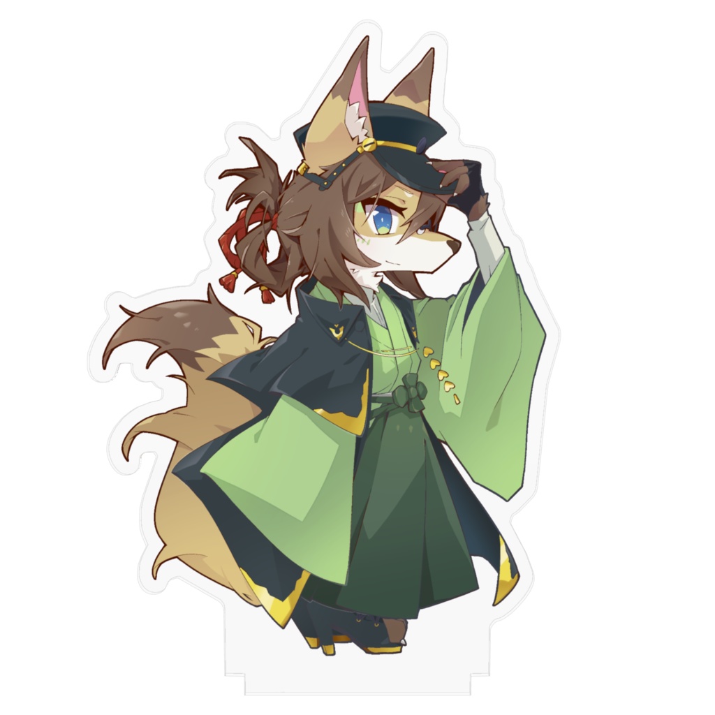 成愛らん丸 大正浪漫衣装 アクリルフィギュア 100x100mm