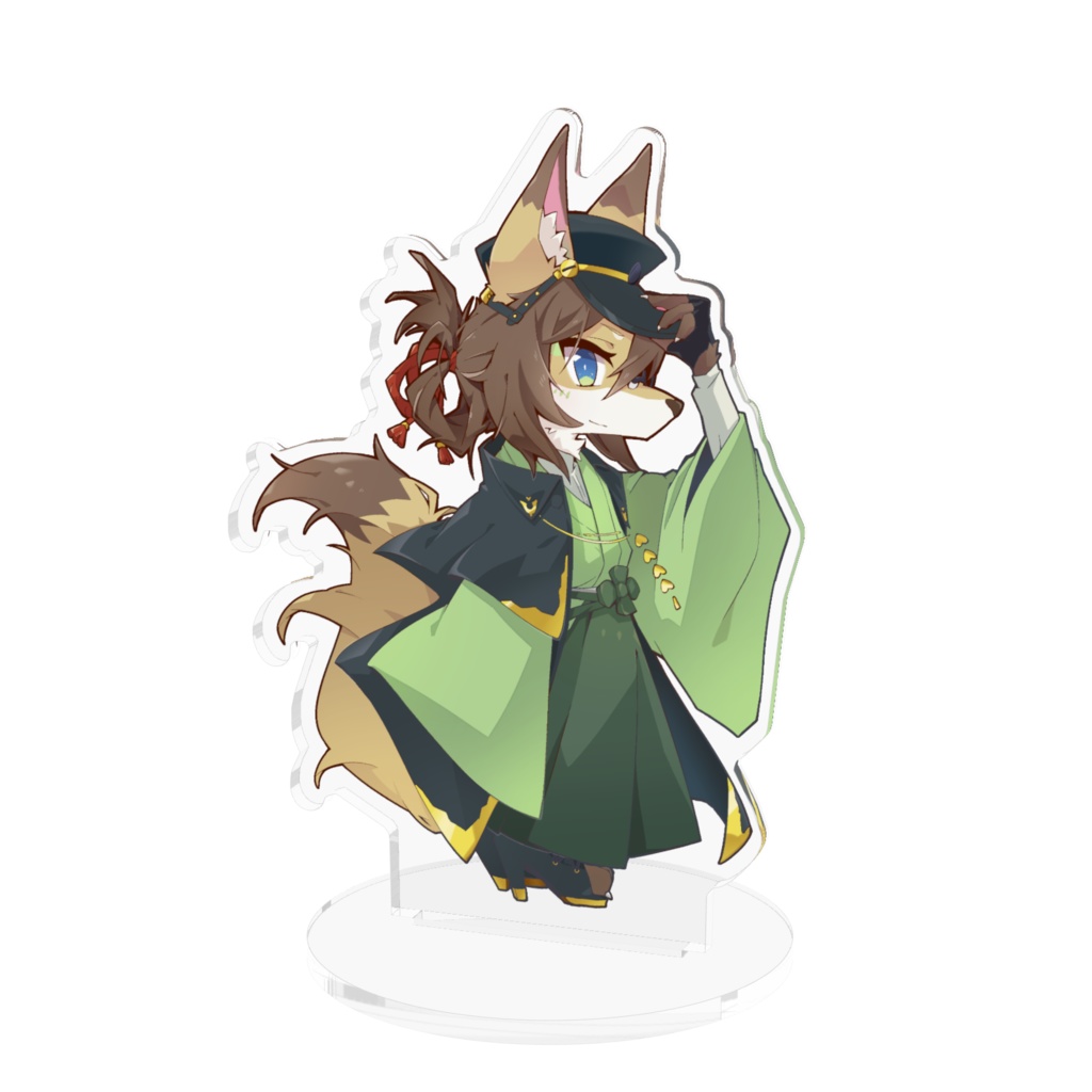 成愛らん丸 大正浪漫衣装 アクリルフィギュア 100x100mm