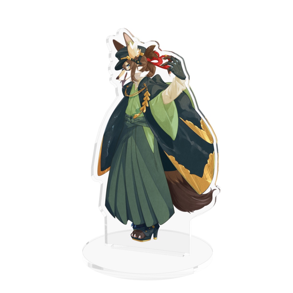 成愛らん丸 大正浪漫衣装 アクリルフィギュア 100x100mm