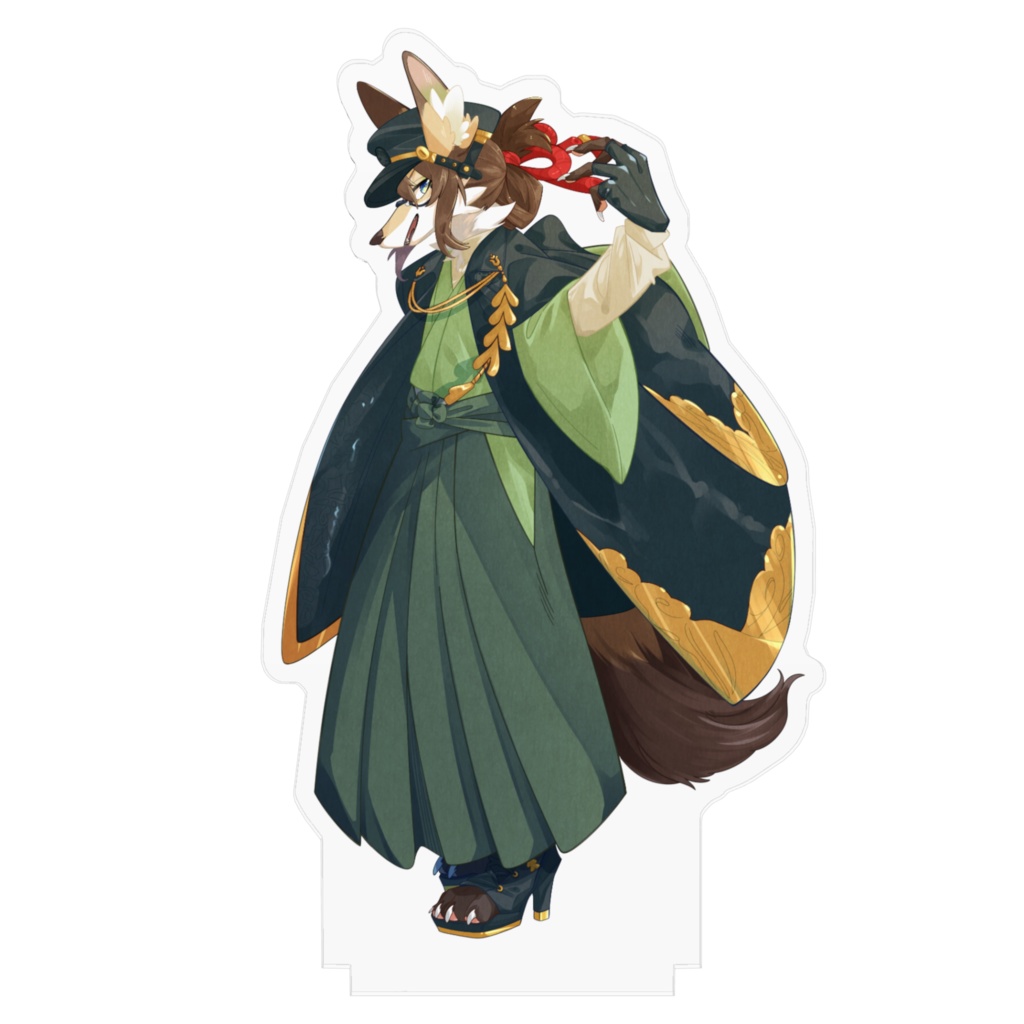 成愛らん丸 大正浪漫衣装 アクリルフィギュア 100x100mm