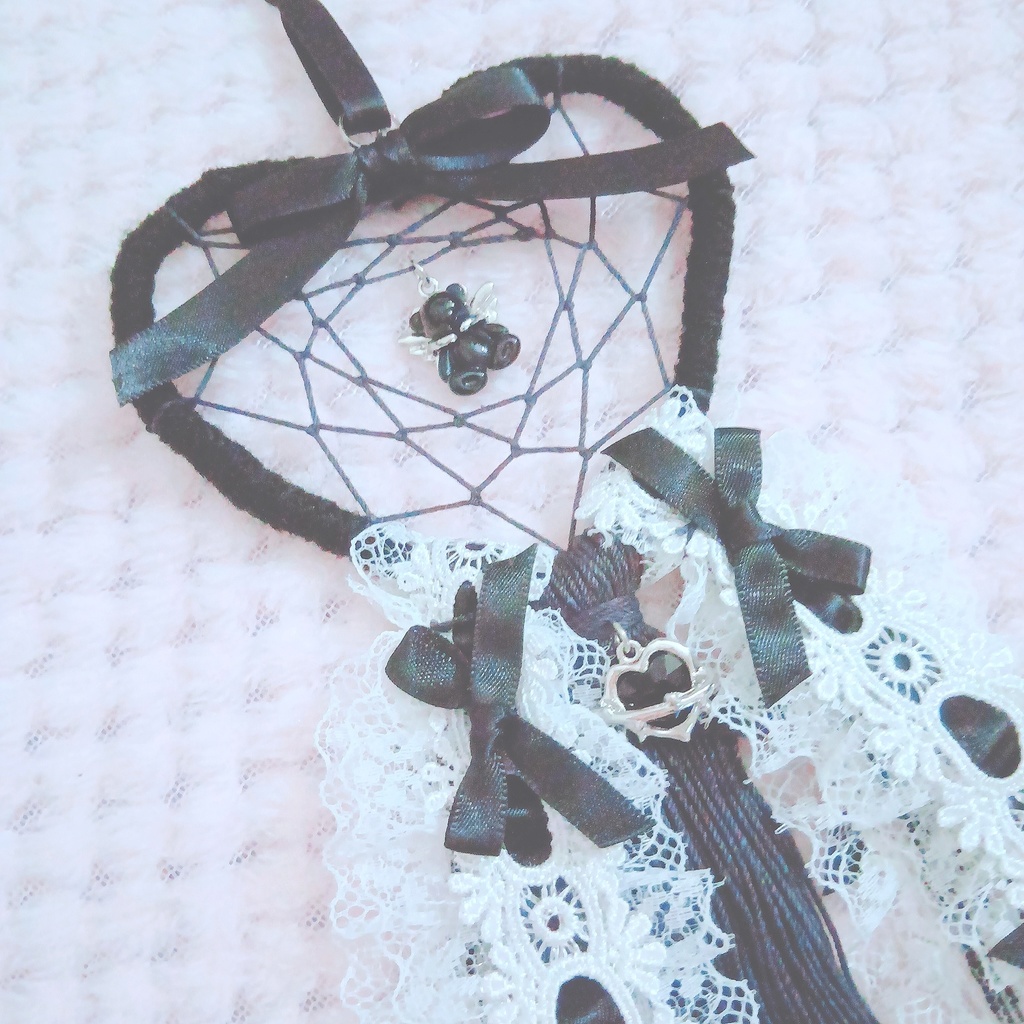 ロマンティックベアドリームキャッチャー(ラスト1点/ブルーのみ)