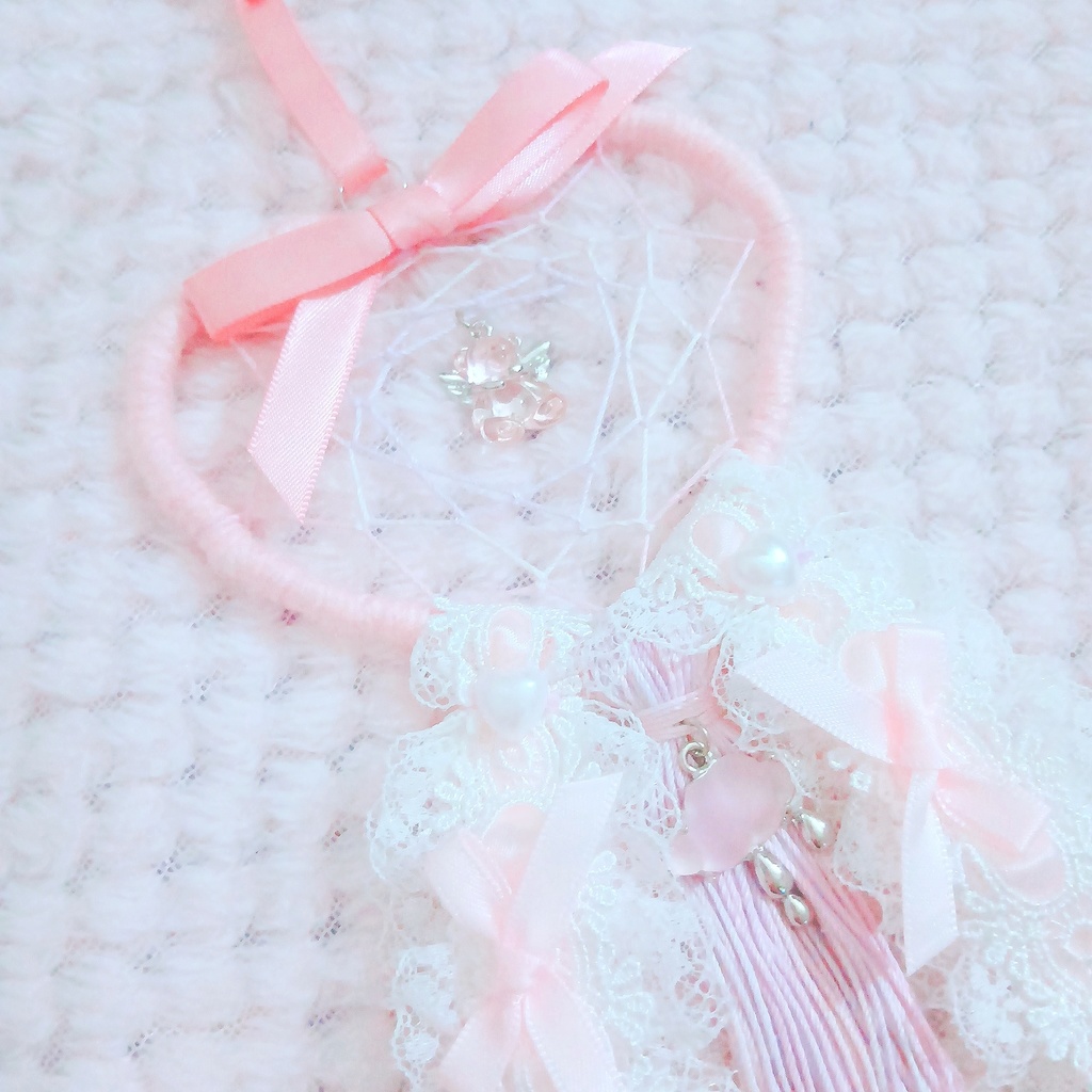 ロマンティックベアドリームキャッチャー(ラスト1点/ブルーのみ)