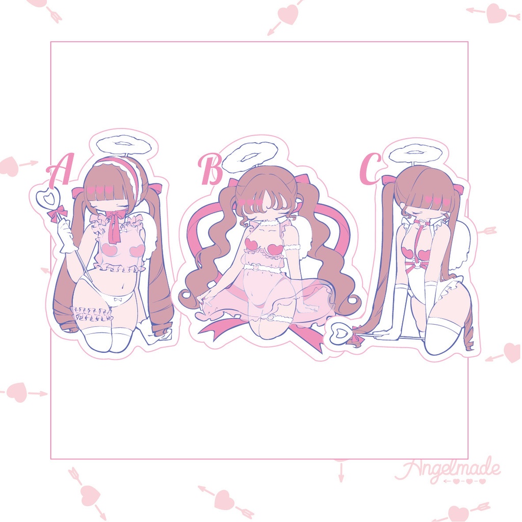 【NEW】『Heart to Ribbon』ステッカー