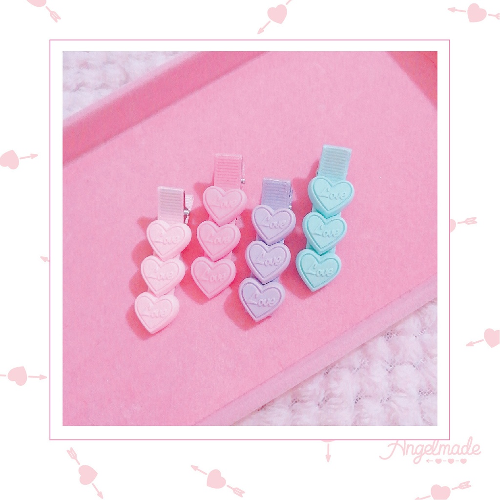 LOVEハートクリップ