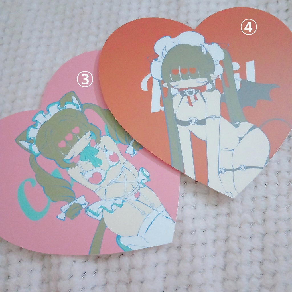 【NEW】ハート型イラストパネル