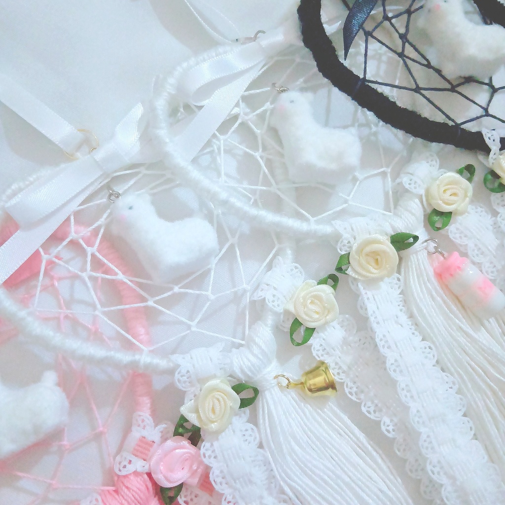 【NEW】ひつじさんのドリームキャッチャー