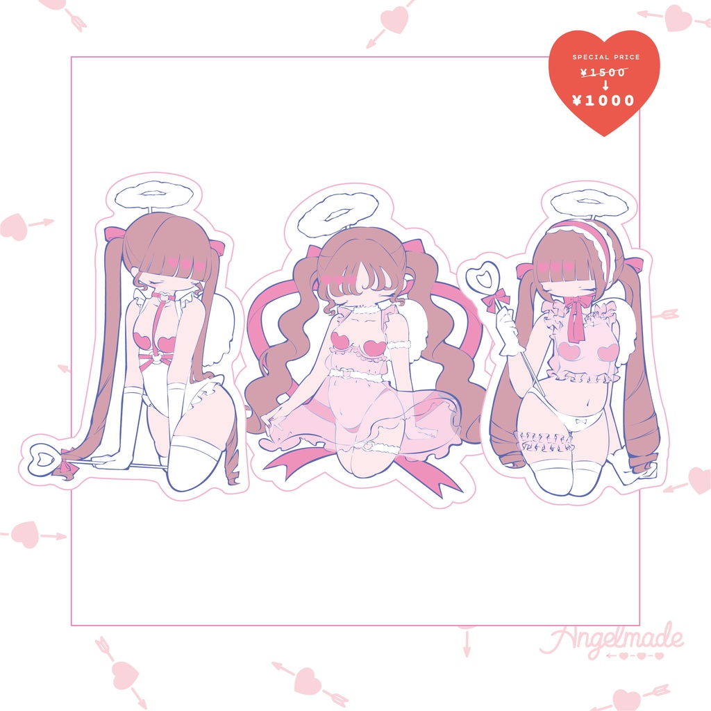 【SALE】ステッカー３枚セット