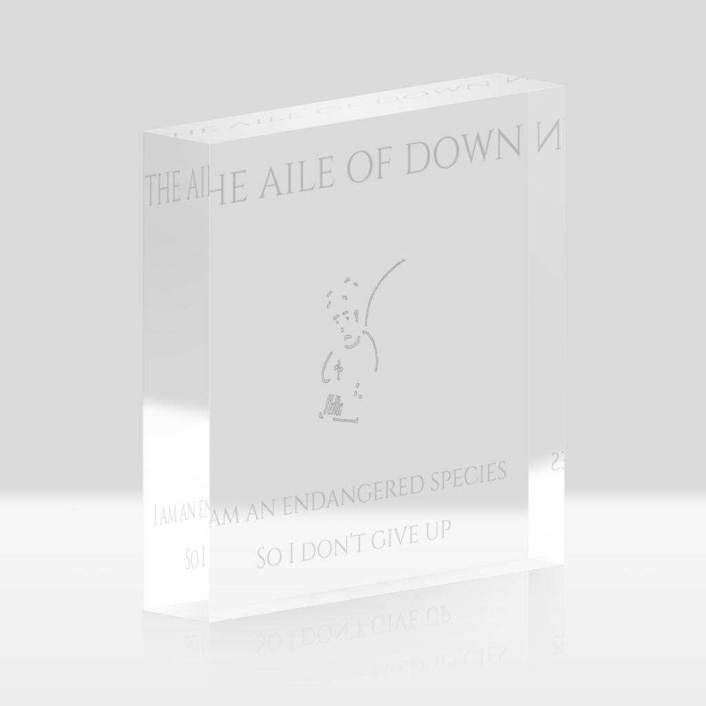 Acrylicblock designed by Matuba Fue