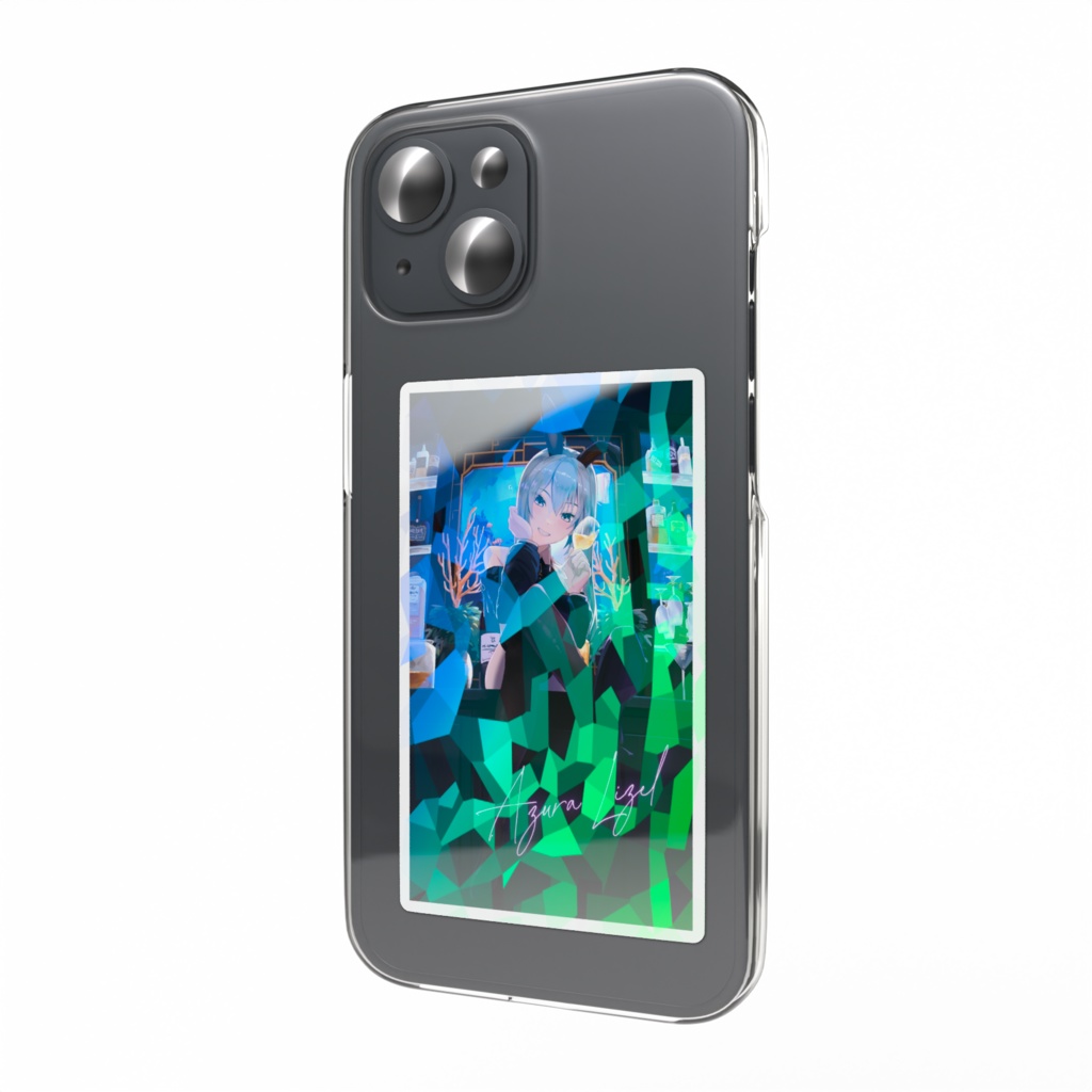 【限定版】アズラ・リゼル チャンネル登録者500人記念グッズ(スマホステッカー)