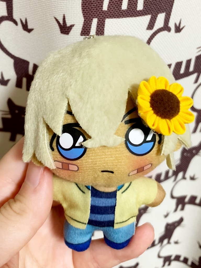 向日葵のつまみ細工🌻ぬいサイズクリップ