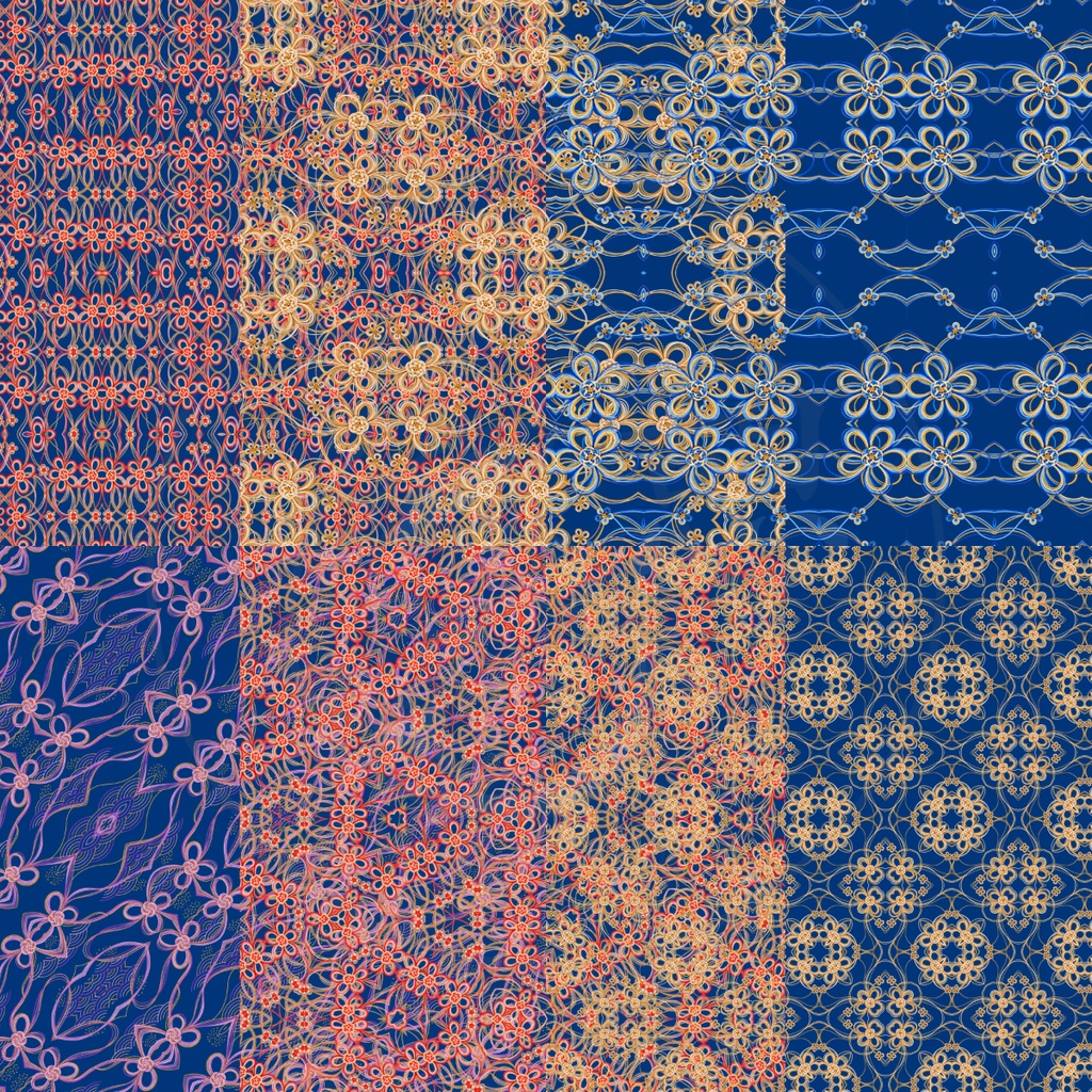 和紙風×水引デジタル素材|Japanese Washi Mizuhiki|透過PNG・完成版・背景素材|商用利用OK