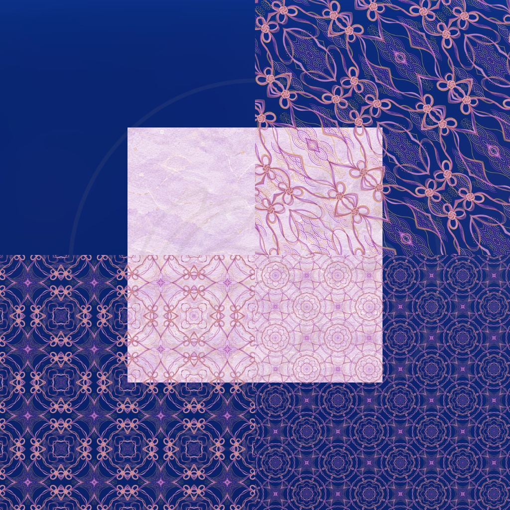 和紙風×水引デジタル素材|Japanese Washi Mizuhiki|透過PNG・完成版・背景素材|商用利用OK
