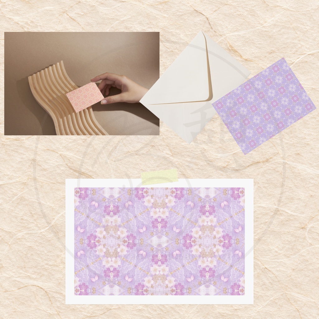 Soft Modern Chiyogami|和モダン千代紙風デジタルペーパー15柄|3600px・300dpi・A4印刷用|商用利用OK