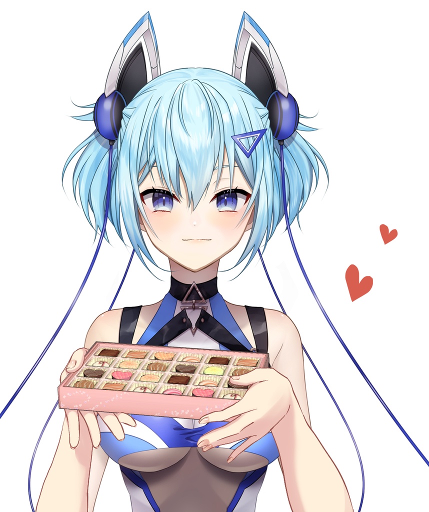 バレンタインチョコの素材