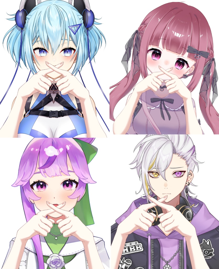 【Vtuber素材】おくちをミッフィーにする素材−高画質＋商用利用権-