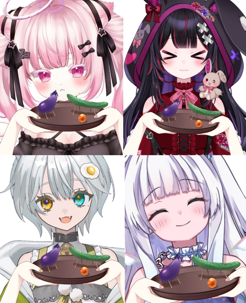 【Vtuber素材】精霊馬を持つ手の素材 −高画質＋商用利用権-