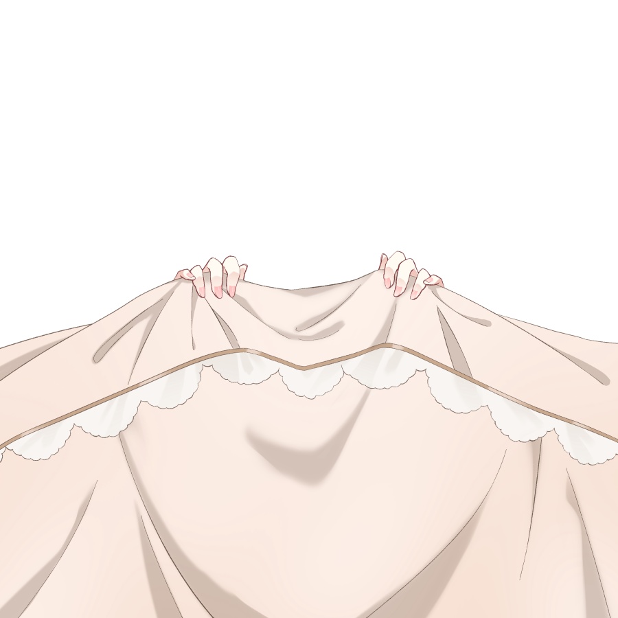 【Vtuber素材】レースつきお布団の素材【高画質+商用利用権】