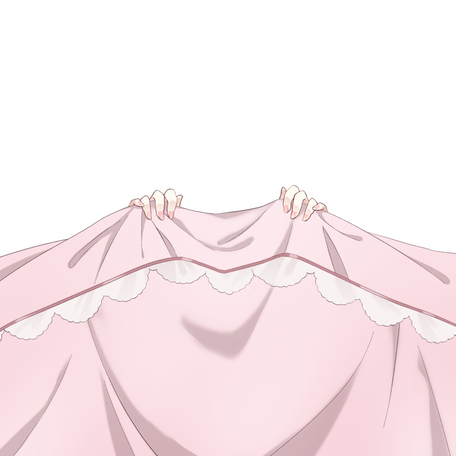 【Vtuber素材】レースつきお布団の素材【高画質+商用利用権】