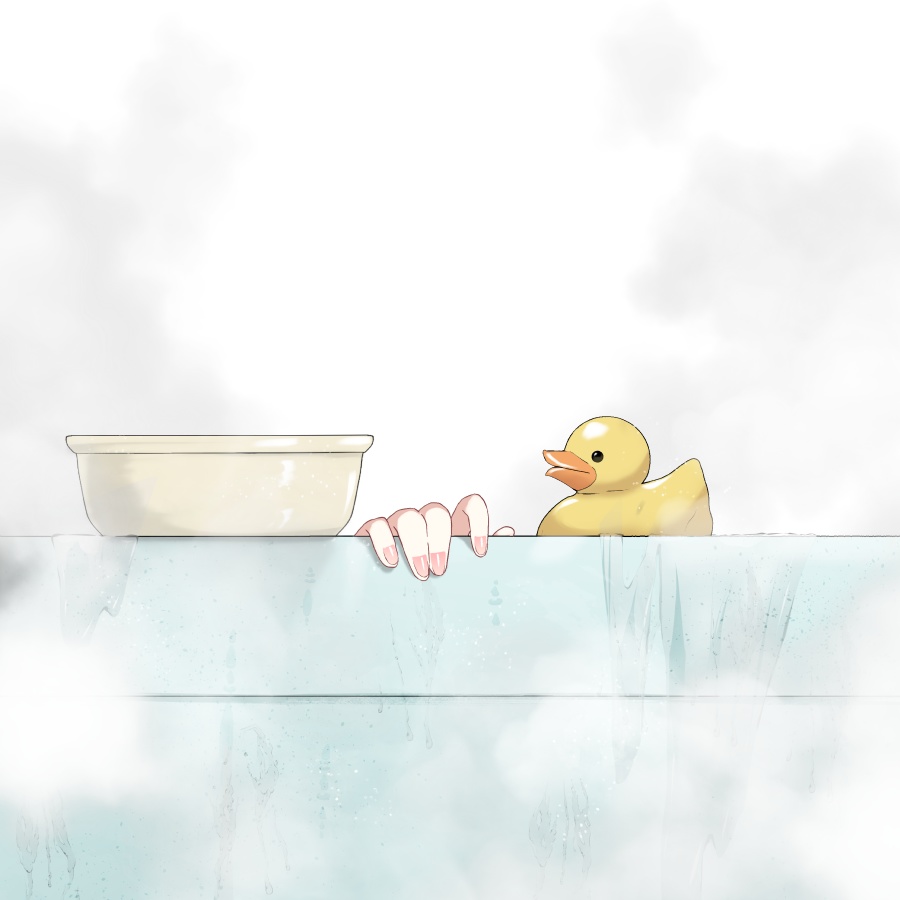 【Vtuber素材】お風呂に入る素材 【高画質+商用利用権】