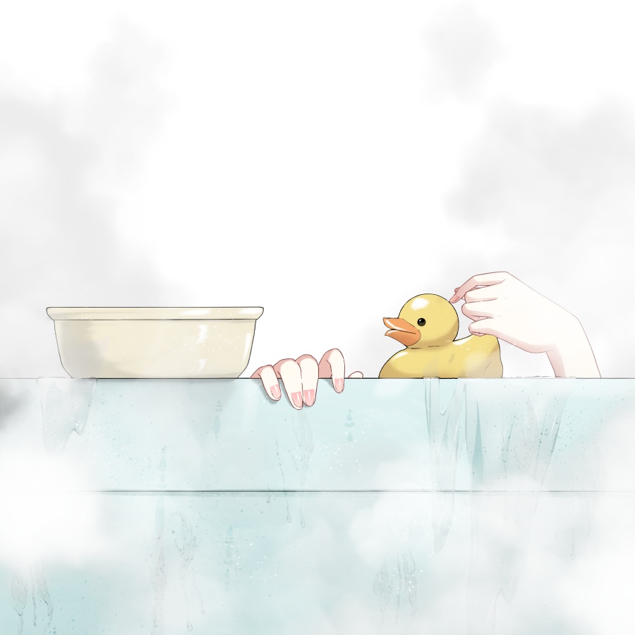 【Vtuber素材】お風呂に入る素材 【高画質+商用利用権】