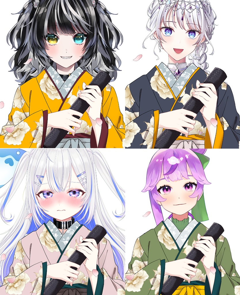 【Vtuber素材】卒業証書を持つ素材【高画質＋商用利用権】