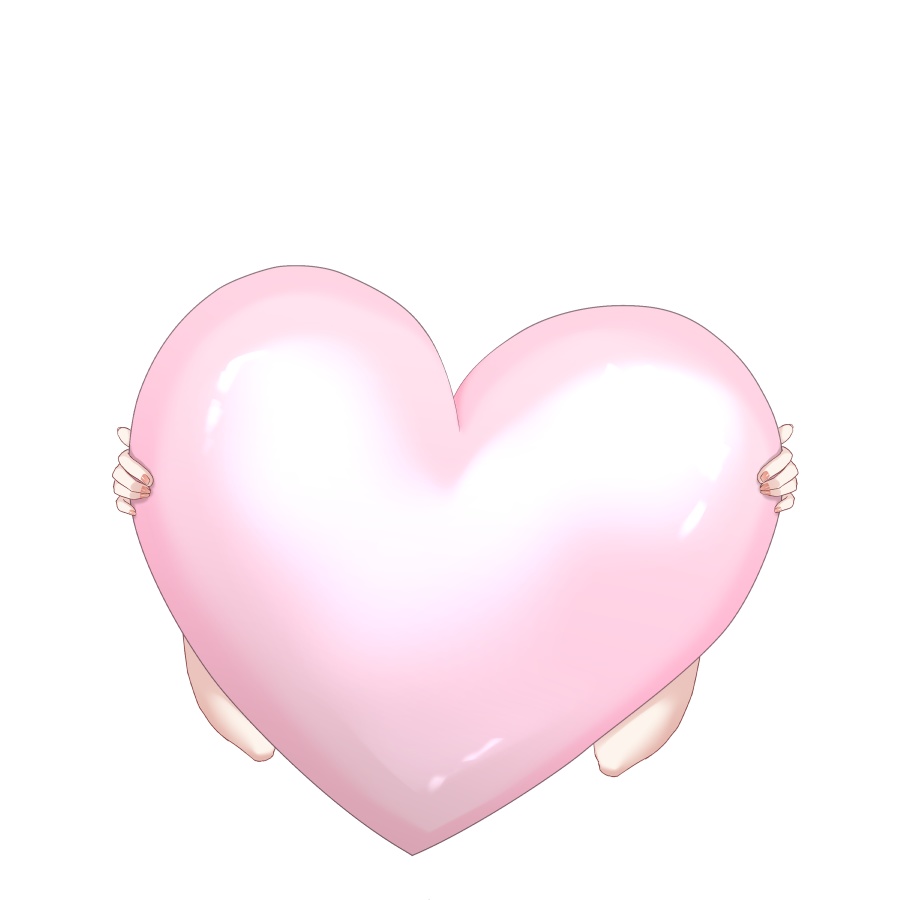 【Vtuber素材】大きなハートを持つ素材【高画質+商用利用権】