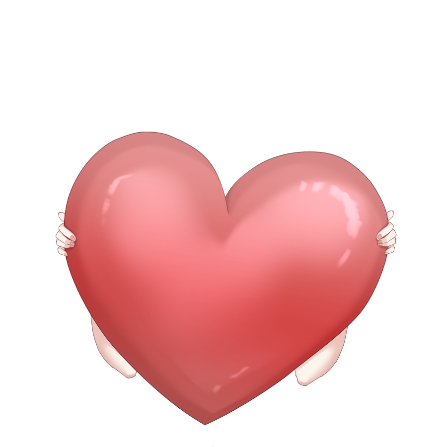 【Vtuber素材】大きなハートを持つ素材【高画質+商用利用権】