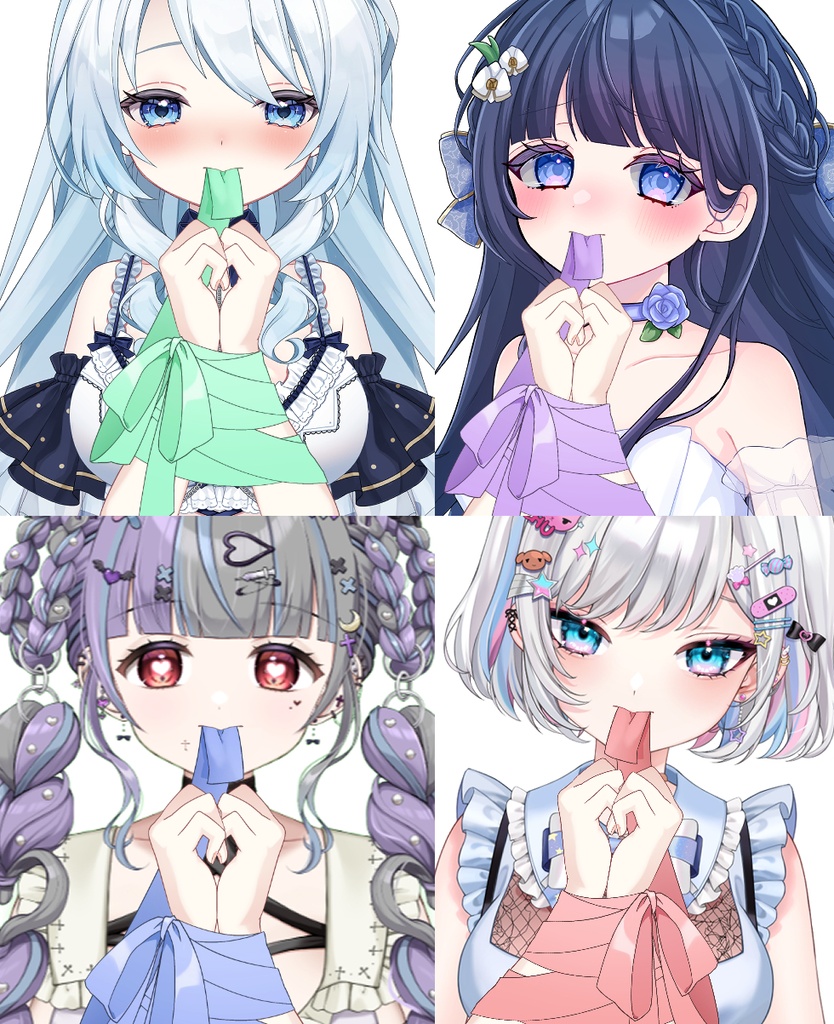 【Vtuber素材】わたしをプレゼントする素材【高画質+商用利用権】