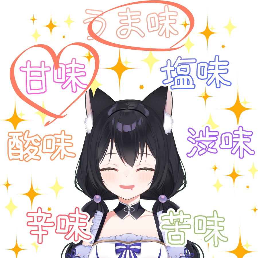 【Vtuber素材】好きな味を教える素材【高画質＋商用利用権】