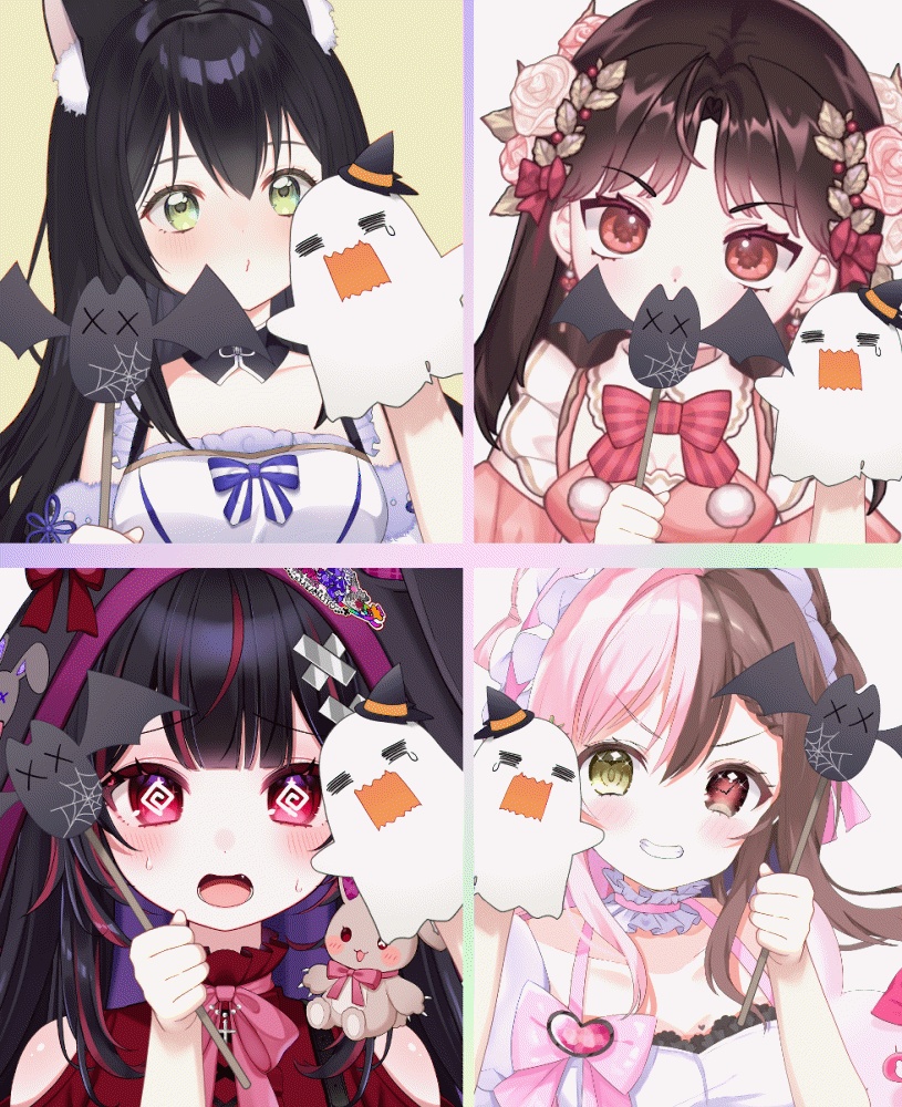 【Vtuber素材】ハロウィン人形の素材【高画質＋商用利用権】
